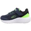 Skechers Bounder - Scarpe da Ginnastica, Navy/Lime,