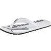 PUMA Unisex Epic Flip v2 Flip-Flop, White-Black, 43 EU