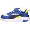 PUMA Unisex Baby Trinity 2 LT AC+ Inf Sneaker, Feather Grey Navy-Royal Sapphire, 8.5 UK Bambino, Piuma Grigio PUMA Navy Royal Sapphire, 26 EU
