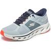 Skechers Go Walk Glide Step 2.0 Zalor Hands Free Slip-ins, Scarpe da Ginnastica Uomo, Ardesia, 45.5 EU