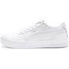 PUMA Carina, Scarpe da Ginnastica Donna, White Argento, 41 EU
