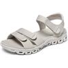 Skechers Sandali Sportivi da Donna Glide-Step-Count On Me, Grigio, 36 EU