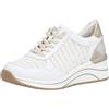 Remonte Rieker Donna D0t20 Mocassino, Bianco, 39 EU