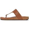 Fitflop Iqushion Men's Leather Toe-Post Sandals, Sandali Uomo