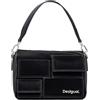 Desigual borsa a tracolla Pocket Phuket Hand Bag Black nero