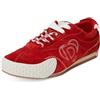 Desigual Shoes_Retro_ Suede Sneaker, 39, 3092 Red