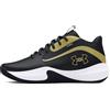 Under Armour Uomo Lockdown 7 Scarpe da Ginnastica, Nero Nero Oro Metallizzato, 43 EU