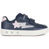 Geox Sneaker J Skylin Bambina, Colore: Rosa Navy., 7 UK Child