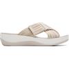 Clarks Sandalo da donna Arla WaveSlide, Beige Combi, 39.5 EU