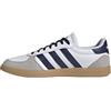 adidas Donna Breaknet Sleek Shoes, Ftwr White/Dark Blue/Gum 3, 40 2/3 EU
