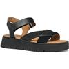 Geox D DANDRA 40 B, Sandalo Donna, Black, 36 EU