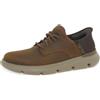 Skechers Garza Fontaine StivalettoUomo | Casual, Slip-in, Memory Foam raffreddata ad aria, Goga Mat Arch, Classic Fit
