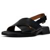 Camper Dana K201600, Sandali X-Strap Donna, Nero 002, 35 EU
