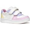 Geox B ECLYPER Girl A - Scarpe da Ginnastica Bambina, White/Lt Yellow,