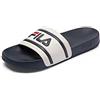 Fila Morro Bay Slipper, Infradito Uomo, Bianco White Fila Navy, 45 EU