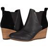 TOMS Kelsey, Scarpe décolleté Donna, Pelle Nera/Camoscio, 39 EU