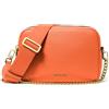 Michael Kors Bryant Camera Bag a Tracolla Media in Pelle Martellata