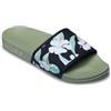 Roxy Women Slippy Oil Green 5 UK 38 EU