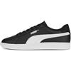 PUMA Smash 3.0 L, Scarpe da ginnastica Unisex-Adulto, Multicolore (PUMA Black-PUMA White), 44.5 EU