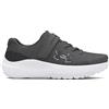 Under Armour Boy's UA BPS Surge 4 AC Running Shoe, Castlerock Anthracite Anthracite, 13 UK Child