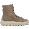 Geox D SPHERICA EC4.1 - Stivale da donna, colore: tortora, 39 EU, talpa, 39 EU