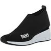DKNY Cosmos Everyday Wedge Sneaker with Logo Scarpe da ginnasticaDonna