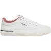 Pepe Jeans Taylor Basic W, Sneak Donna, Bianco, 36 EU