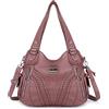 Angel Kiss - Handbag With Crossbody Strap, Borsa a tracolla Hobo-Tote-Hobo Donna