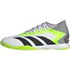 adidas Unisex - Adulto Predator Accuracy.3 Indoor Boots, Cloud White / Core Black / Lucid Lemon, 46 EU