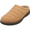 Skechers Murette GarvanzaSlipper Uomo, Microfibra marrone chiaro, 44 EU