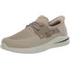 Skechers Delson 3.0-Roth 210606 Scarpe da infilare da Uomo, Lacci Elastici, a Basso Profilo, Talpa, 7 Wide