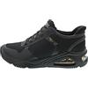 Skechers Tres-Air Uno Easy Steppers, Scarpe da Ginnastica Donna, Black Mesh/Hot Melt, 39 EU