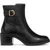 Geox D Serilda 60, Stivale alla Caviglia Donna, Nero, 36 EU