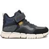 Geox J FLEXYPER BOY B ABX - Stivaletto, DK GREY/NAVY,