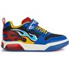 Geox Boy's J Inek C Sneaker, Royal Red, 7 UK Child