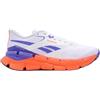 Reebok Sneakers da Donna Floatzig SYMMETROS FTW White/Flash Arancione/Royal Purple, 39 EU, FTW White Flash Orange Royal Purple, 39 EU