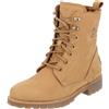 Panama Jack Fara Igloo Trav, Combat Boot Donna, Marrone Chiaro, 37 EU
