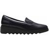 Clarks Sharon Pace Womens Navy Leather, 3.5