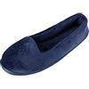 Dearfoams Scarpe Posteriori per Donna Medio Peacoat