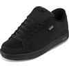 Etnies Kingpin - Stile Classico Heritage dello Skate con Look gonfiato di Tendenza, Cupsole Rinforzata, vestibilità Ammortizzata, Sneakers per Ogni Giorno - Black Dirty Wash - 42.5