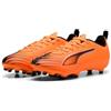 Puma Unisex Kid's Ultra 6 Play Fg/AG Jr Soccer Shoe, Ultra Blue Puma White Glowing Red, 5 UK