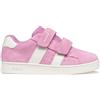 Geox J ECLYPER Girl A Sneaker, Dk Pink/White, 36 EU