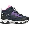 Geox J Magnetar G. B ABX, Scarpe da Ginnastica, Navy Violet, 24 EU
