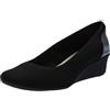 Anne Klein Scarpe da Donna Wisher con Zeppa, Nero, 38 EU