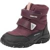 Geox B BALTIC GIRL B ABX - Scarpone da neve, DK BURGUNDY/BLACK,