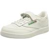 Reebok Royal Glide Rip Women's Mem Tech Ortholite Lace Sneakr Trainers, White Glen Green Vector Blue, 31 EU