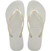 Havaianas Slim Donna Infradito Bianco 33/34 EU