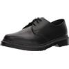 Dr. Martens Original 1461 Mono Smooth, Scarpe Basse Unisex Adulto,, Nero, 37