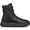 Geox D Spherica Ec4.1, Stivale alla Caviglia Donna, Nero, 35 EU