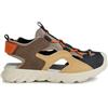 Geox Boy's J Sandal Airadyum Bo, Brown Dk Beige, 1 UK